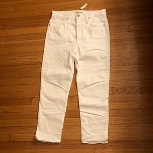 Madewell vintage crop jeans NWT